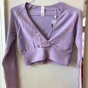 Vitality INFINITY WRAP TOP - size L, NWT